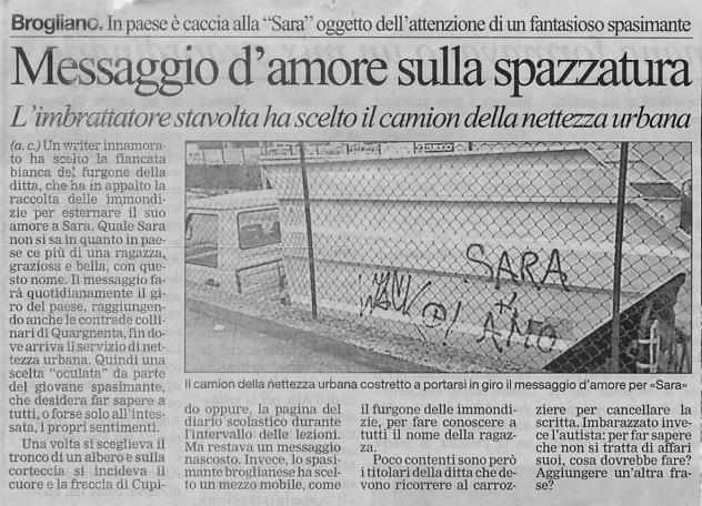 Messaggio d’amore